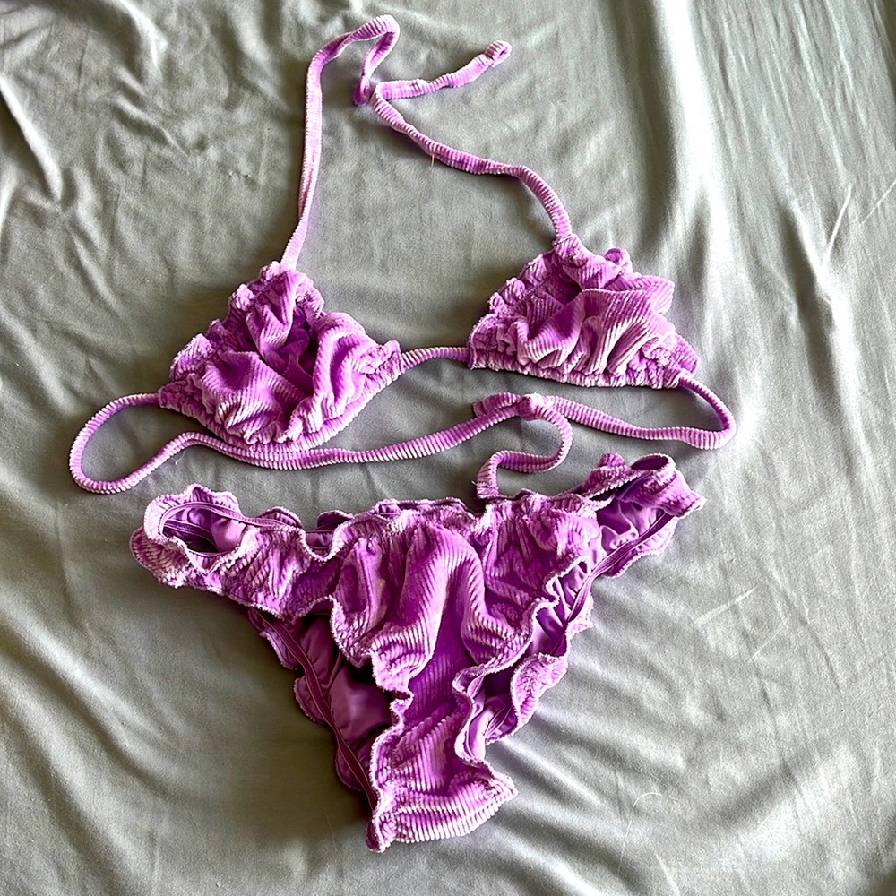 Velvet bikini
